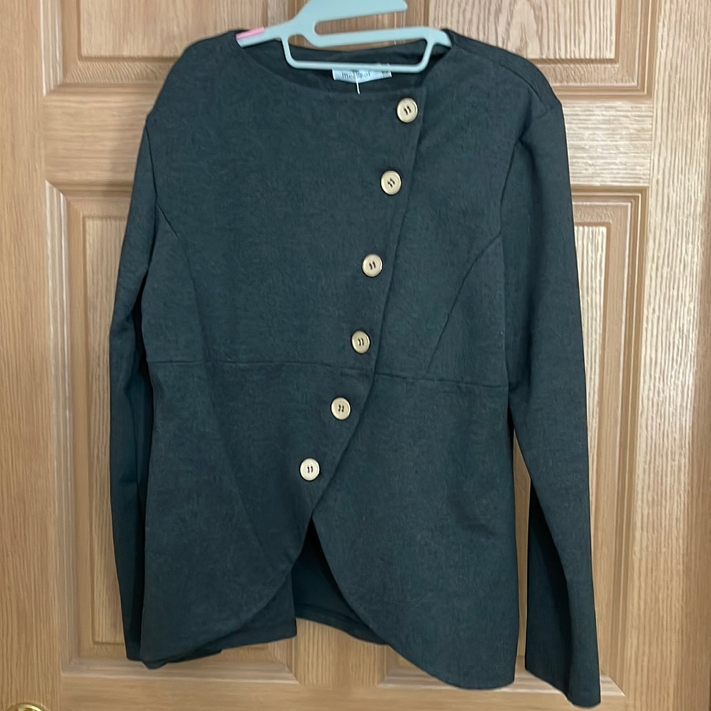 🌻Meaneor Women Long Sleeve Single Breasted Work blazer - Picture 1 of 3
